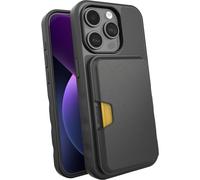 Smartish iPhone 15 Pro Slim Case with Wallet for MagSafe iPhones - Gripmunk - Magsafe Compatible Thin Grip Cover + Detachable Magnetic Credit Card Hol