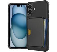 Smartish iPhone 16 Plus Magnetic Case with MagSafe Wallet - Gripzilla - Magsafe Compatible Armor Grip Cover + Detachable Magnetic Credit Card Holder -