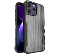 Smartish MagSafe - Funda para iPhone 14 Pro Max, Gripzilla, cubierta de agarre, grano de madera