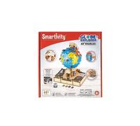 Smartivity Globe Explorer Wooden Model Engineering STEM Learning Toy for Kids Ages 8 and Up