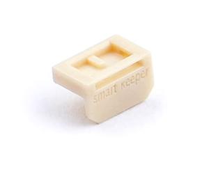 SmartKeeper Essential - Bloqueador de puertos (10 unidades, tamaño pequeño), color beige