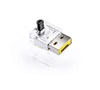SmartKeeper Essential - Lote de 12 Cierres de Cable LAN sin Llave de Bloqueo, Color Amarillo