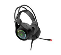 smartketing - Auriculares Gaming Oficial Atlético de Madrid | Cuenta con Retroiluminación y Micrófono - Color Negro