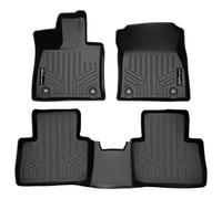 SMARTLINER Juego de Alfombrillas de 2 Filas para Todo Tipo de Clima, Color Negro, compatibles con Lexus NX/NX Hybrid 2022-2025