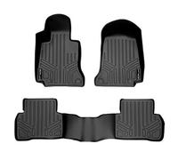 SMARTLINER - Juego de Alfombrillas para Mercedes Benz Clase C Sedan (Modelos de 2015 a 2019), Color Negro