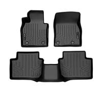 SMARTLINER Juego de tapetes Negros Personalizados para Todo Tipo de Clima, 2 Filas para Mazda CX-30 2020-2021 (Solo AWD)