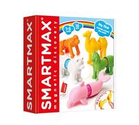 SmartMax - Mis primeros animales en todo el mundo, kit de descubrimiento magnético, edad 1-5 años