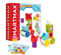 Smartmax - My First Build & Drive | Juguetes Niños 1 Año A 5 | Juguetes Sensoriales Magnéticos | Bloques Construccion Niños | Juguete Con Bloques Magneticos