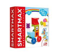 Smartmax - My First Build & Drive | Juguetes Niños 1 Año A 5 | Juguetes Sensoriales Magnéticos | Bloques Construccion Niños | Juguete con Bloques Magneticos