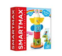 SMARTMAX - My First Totem, Magnetic Discovery Play Set with 24 Challenges, 7 pieces, 1 1/5 - 5 Years