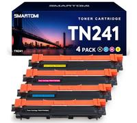 SMARTOMI TN241 TN245 Tóner Compatible para Brother TN-241 TN-245 (4-KCMY)