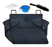 smartpeas Manta para Maletero para Perros XXL - Protector de Maletero para Cualquier Coche - Revestimiento Antideslizante - Resistente Manta para Perros con protección Lateral 185 x 105 x 36 cm