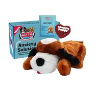 SmartPetLove Cachorro para acurrucarse - Juguete de Ayuda de Comportamiento, Marrón & Blanco