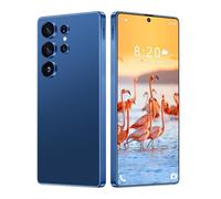 Smartphone 5G para S25 Ultra, Pantalla HD de 7,3 Pulgadas, portátil, Impermeable, para Aventuras, desbloqueo por Huella Dactilar, GPS, FM, WiFi, 8000 mAh,Dark Blue-1TB