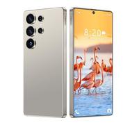 Smartphone 5G para S25 Ultra, Pantalla HD de 7,3 Pulgadas, portátil, Impermeable, para Aventuras, desbloqueo por Huella Dactilar, GPS, FM, WiFi, 8000 mAh,Grey-1TB
