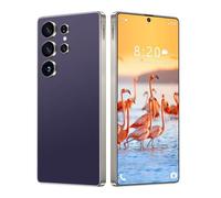 Smartphone 5G para S25 Ultra, Pantalla HD de 7,3 Pulgadas, portátil, Impermeable, para Aventuras, desbloqueo por Huella Dactilar, GPS, FM, WiFi, 8000 mAh,Purple-1TB