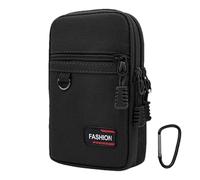 Smartphone Belt Pouch - Belt Pouch Holder | Phone Belts Holder Pouches with 2 Zipper Pockets | Smartphone Outdoor Travel Carrying Case | Phone Case Cover Backpack Accessories