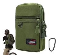 Smartphone Belt Pouch - Belt Pouch Holder | Phone Belts Holder Pouches with 2 Zipper Pockets | Smartphone Outdoor Travel Carrying Case | Phone Case Cover Backpack Accessories