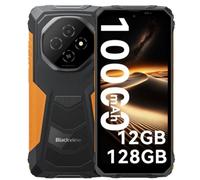 Smartphone Blackview FORT 1 4GB 128GB 6.56" IPS HD+ 11000mAh NFC Resistente Android 15 Naranja