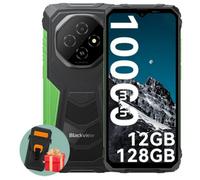 Smartphone Blackview FORT 1 4GB 128GB 6.56" IPS HD+ 11000mAh NFC Resistente Android 15 Verde + Funda