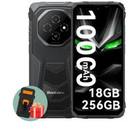 Smartphone Blackview FORT 1 6GB 256GB 6.56" IPS 11000mAh NFC Resistente Android 15 Negro + Funda