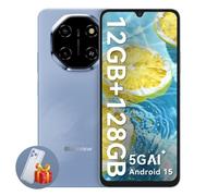 Smartphone Blackview SHARK 6 4GB 128GB 6.88" 120Hz Dual SIM 5G Carga Rápida 18W Android 15 Azul
