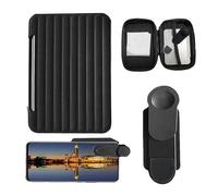 Smartphone Camera Mirror Clip - Selfie Accessory, Picture Adapter | Hands-Free Rear View With Adjustable Mirror, Compact Style, Ideal For Rear Camera Recording