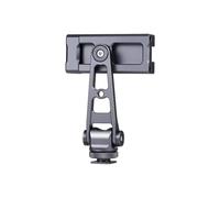 Smartphone Clamp with Cold Shoe Attachment 360Horizontal & Vertical Shot 180Tilt Shot 360Swivel for Video Shooting