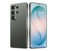 Smartphone de Aventura para S26 Ultra, teléfono móvil Original Incell HD con Pantalla Perforada de 7,3 Pulgadas, 8000 mAh, Doble Tarjeta SIM, desbloqueo Facial por Huella Dactilar,Green-1TB
