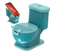 Smartphone Desktop Holder - Cute Tablet Stand Desk, Estable Phone Holder | Adjustable Portable Stand to Desk, Office Phone Stand, Tablet Stand Ornament for Home and Unique Toilet Shape
