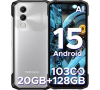 Smartphone DOOGEE Blade 20 4GB RAM 128GB 6.6" 10300mAh Dual SIM 4G NFC Rugerizado Plata
