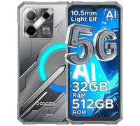 Smartphone DOOGEE Blade GT Pro 5G 12GB 512GB Pantalla 6.72" 120Hz Cámara 100MP Batería 5800mAh Plata