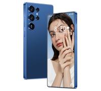 Smartphone económico para S26 Ultra, cámara de 72 MP y 108 MP, Desbloqueado sin Tarjeta SIM, Pantalla Grande de 7,3 Pulgadas con reconocimiento Facial, batería de 8000 mAh, 1 TB,Dark Blue-1TB
