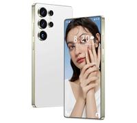 Smartphone económico para S26 Ultra, cámara de 72 MP y 108 MP, Desbloqueado sin Tarjeta SIM, Pantalla Grande de 7,3 Pulgadas con reconocimiento Facial, batería de 8000 mAh, 1 TB,White-1TB