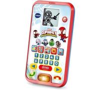 Smartphone educativo VTech Spidey para niños 3-7 años con pantalla pixel animada