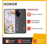 SmartPhone Honor 200 5G Snapdragon 7 Gen 3 6,7 "120Hz pantalla OLED 100W carga rápida 50MP cámara Dual SIM NFC rayos infrarrojos Black