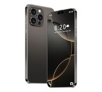 Smartphone I16Pro Max, 16 GB, 1 TB, pantalla completa de 7,3 pulgadas, versión global 4G/5G, sensor de gravedad resistente al agua, Android 14.0, batería de larga duración de 8000 mAh,Black-1TB