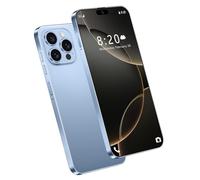 Smartphone I16Pro MAX de 7.3 Pulgadas, versión Global, 5G, Precio económico, 16 GB de RAM, 1 TB de ROM, Android 14, Desbloqueado, con desbloqueo por Huella Dactilar Facial y GPS,Blue-1TB