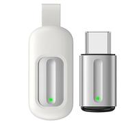 Smartphone IR Remote Controller - Type C Adapter Plug and Play | Universal Control for TV Projector Home Appliances, Mini Portable Design, Long Range 8-15M Distance, Lightweight Aluminum