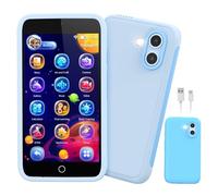 Smartphone Niños, 3.97" Teléfono Móvil para Niños con Doble Cámara , 210+ Juegos de Puzzle, Control Parental, Cámara, Música, Teléfono Móvil de Juguetes Niñas 3-12 Años, Navidad Cumpleaños Regalo