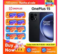 OnePlus 15 16+512GB 6.78" 5G Smartphone Black Infinito DS EU NUEVO