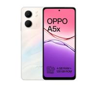 Smartphone OPPO A5x 4GB 128GB Smartphone 6.67" HD+ 45W 6000mAh Resistente IP65 Android 15 Blanco