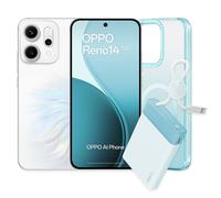 Smartphone OPPO Reno14 5G Pack de Lanzamiento 12GB RAM 512GB 6.59" AMOLED 120Hz Opal White