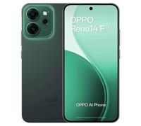 Smartphone OPPO Reno14 F 5G 8GB 256GB 6.57" AMOLED 50MP IP69 Carga Rápida 45W Luminous Green