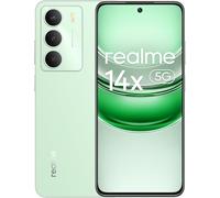 realme 14x 5G 16,9 cm (6.67") Ranura híbrida Dual SIM Android 15 USB Tipo C 6 GB 128 GB 5000 mAh Verde