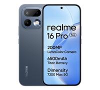 Smartphone Realme 16 Pro 5G con Mediatek Dimensity 7300, batería de 7300 mAh, carga rápida de 45W, pantalla AMOLED de 6,78 pulgadas y cámara de 200MP. Purple