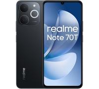 Smartphone realme Note 70T 4GB/128GB 6.74" Batería 6000mAh IA WiFi 5 Android 15 Negro