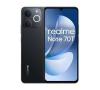 Smartphone realme note 70t 4gb/ 128gb/ 6.74'/ negro obsidiana (REAL-SP NOTE 70T 4-128 BK)