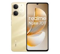 SMARTPHONE REALME NOTE 70T , OC, 4GB , 128GB, ANDROID 15,BEACH GOLD 631011006474