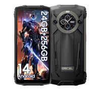 Smartphone resistente OSCAL PILOT 2 Only cell phone negro